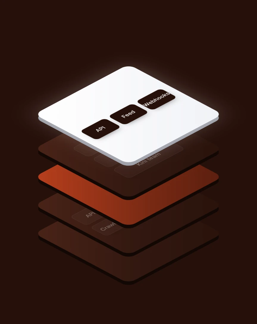Layer stack with your platform highlighted at the top