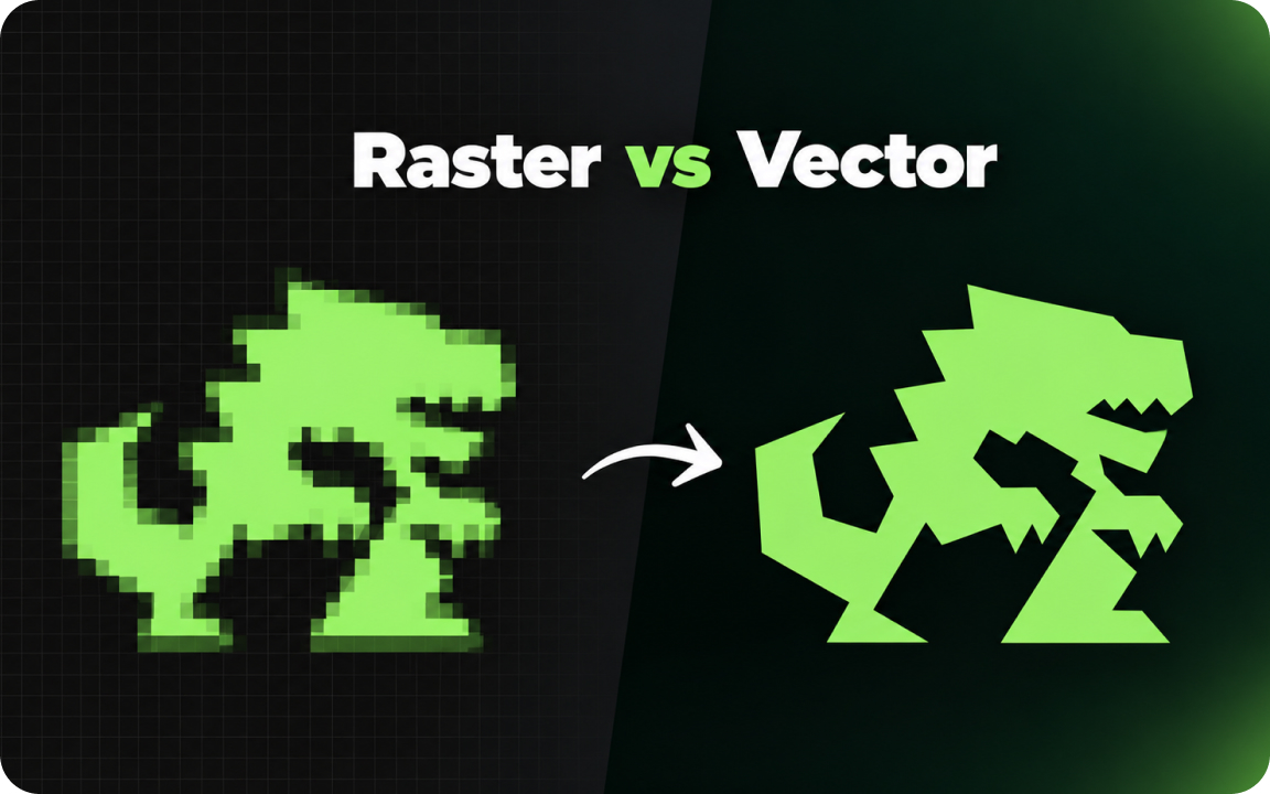 Raster vs vector: the difference and which one you need