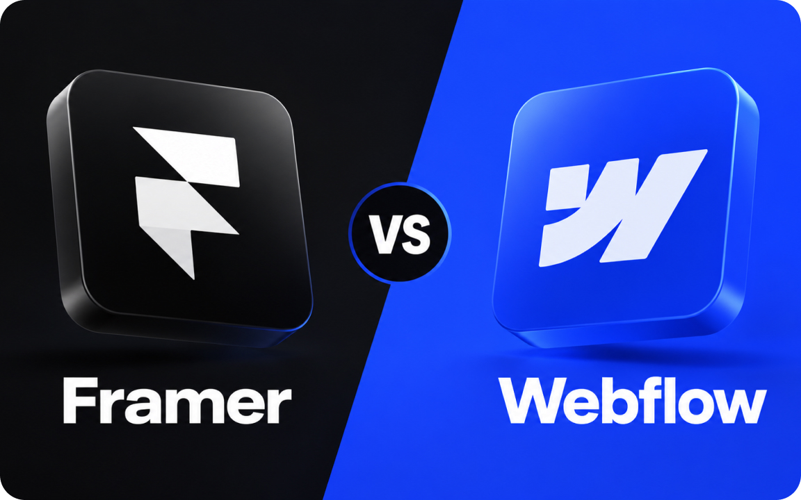 Framer vs Webflow: which one should you build on?