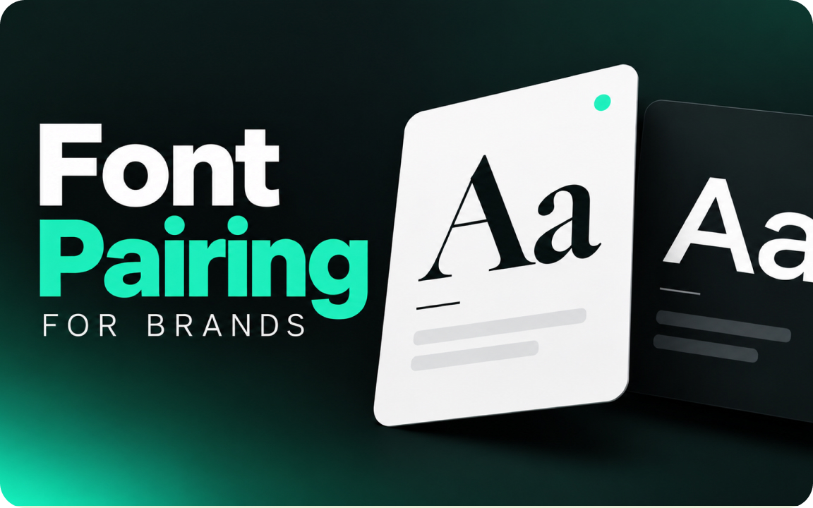 Font pairing for brands: rules and 8 combinations that work