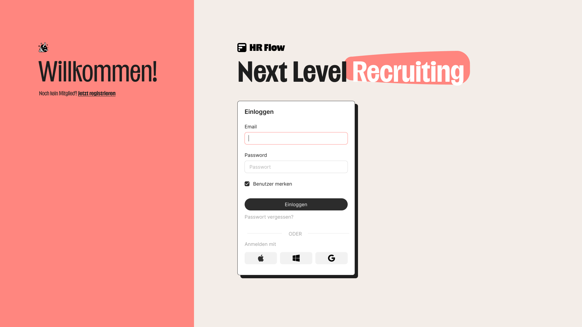 HR Flow Login