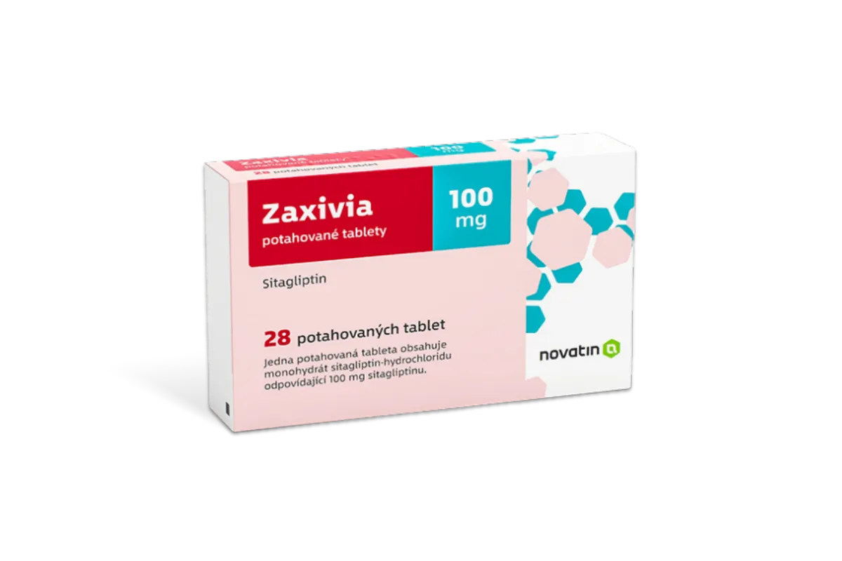 Balení přípravku Zaxivia