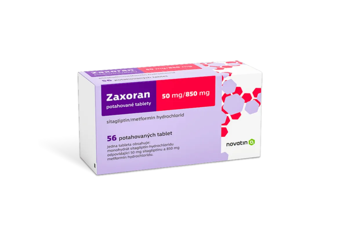 Balení přípravku Zaxoran
