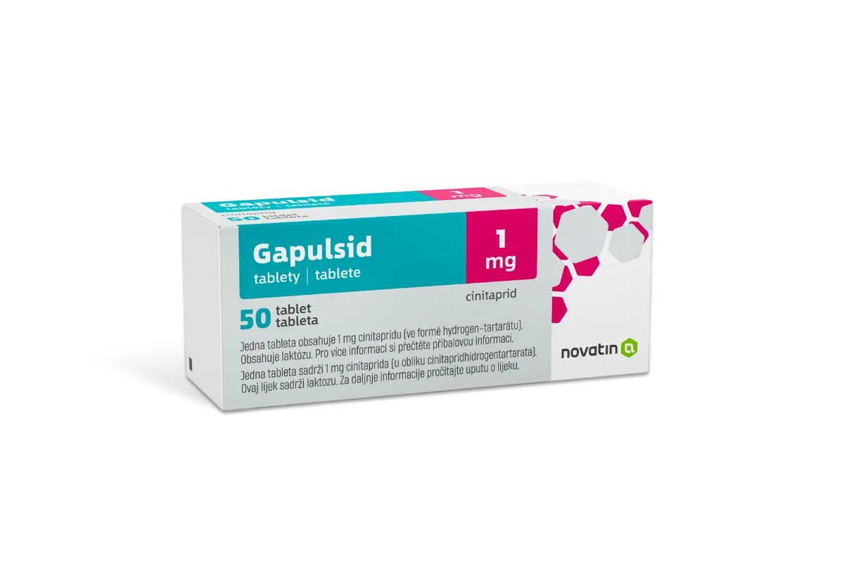 Balení přípravku Gapulsid
