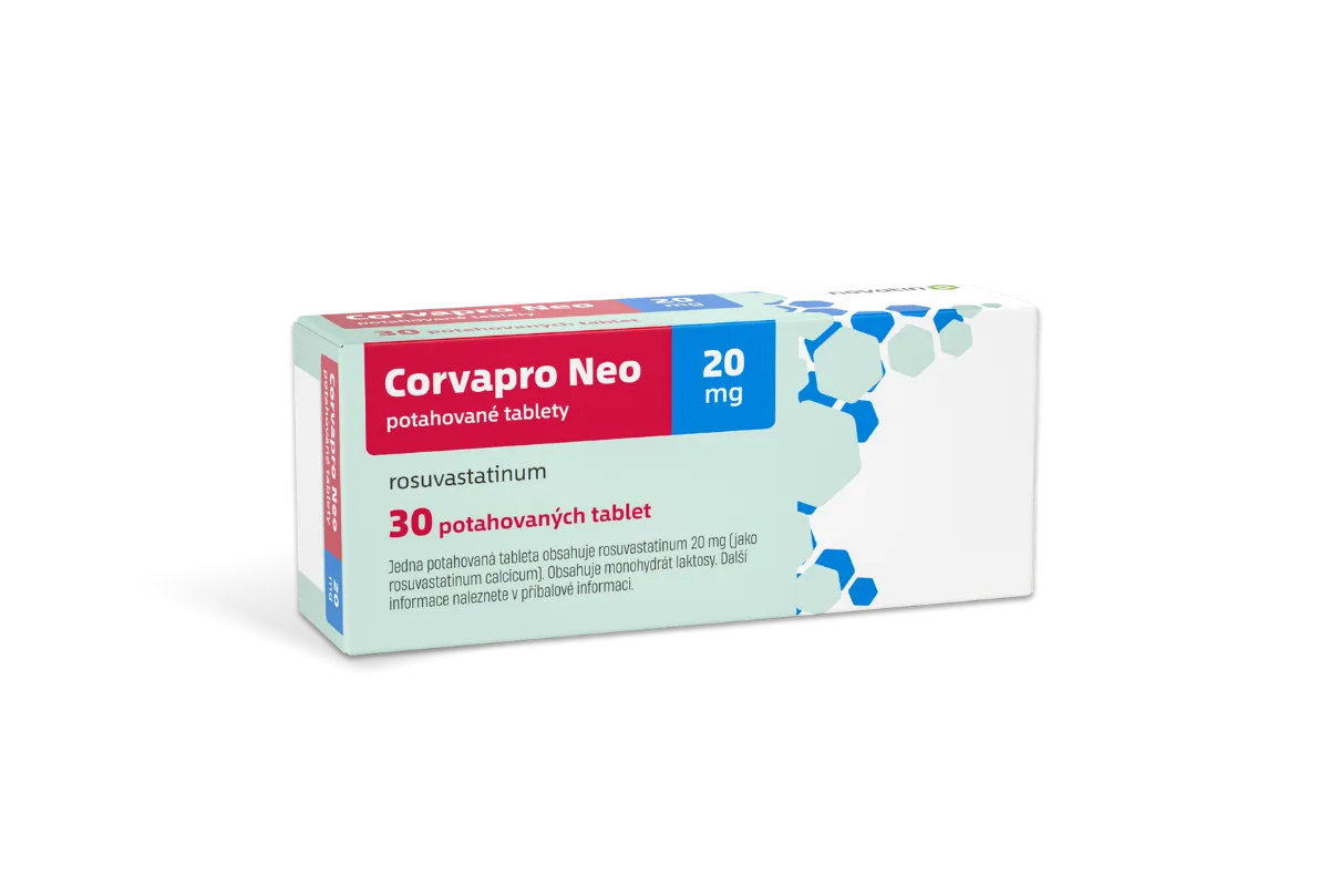 Balení přípravku Corvapro Neo
