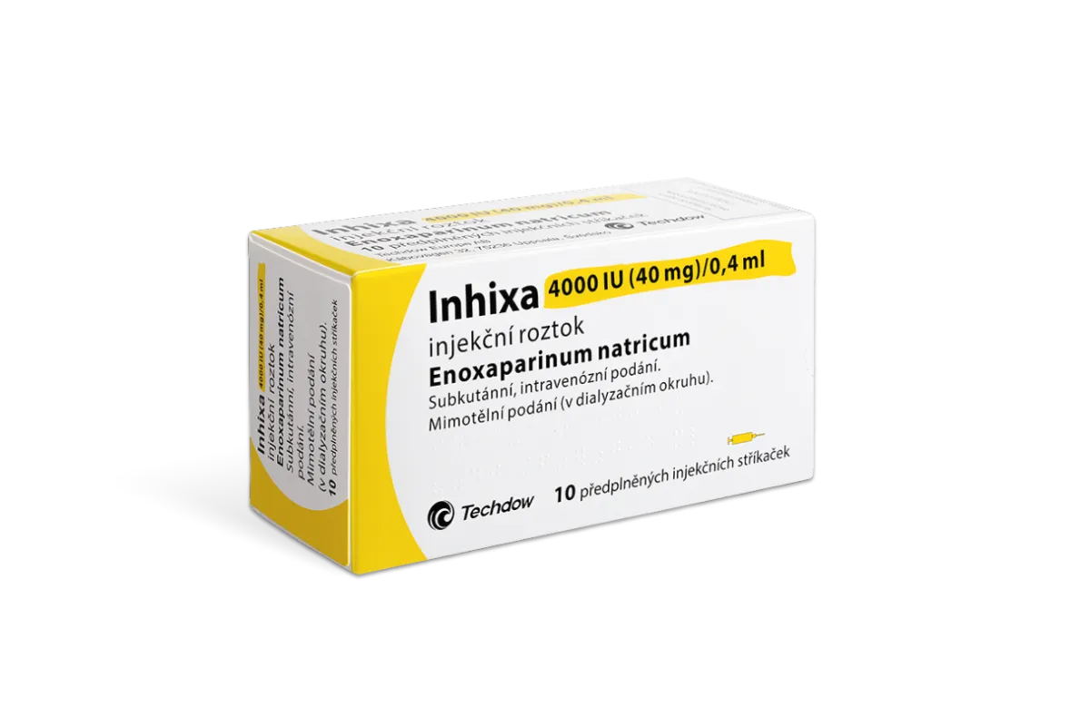 Balení přípravku Inhixa