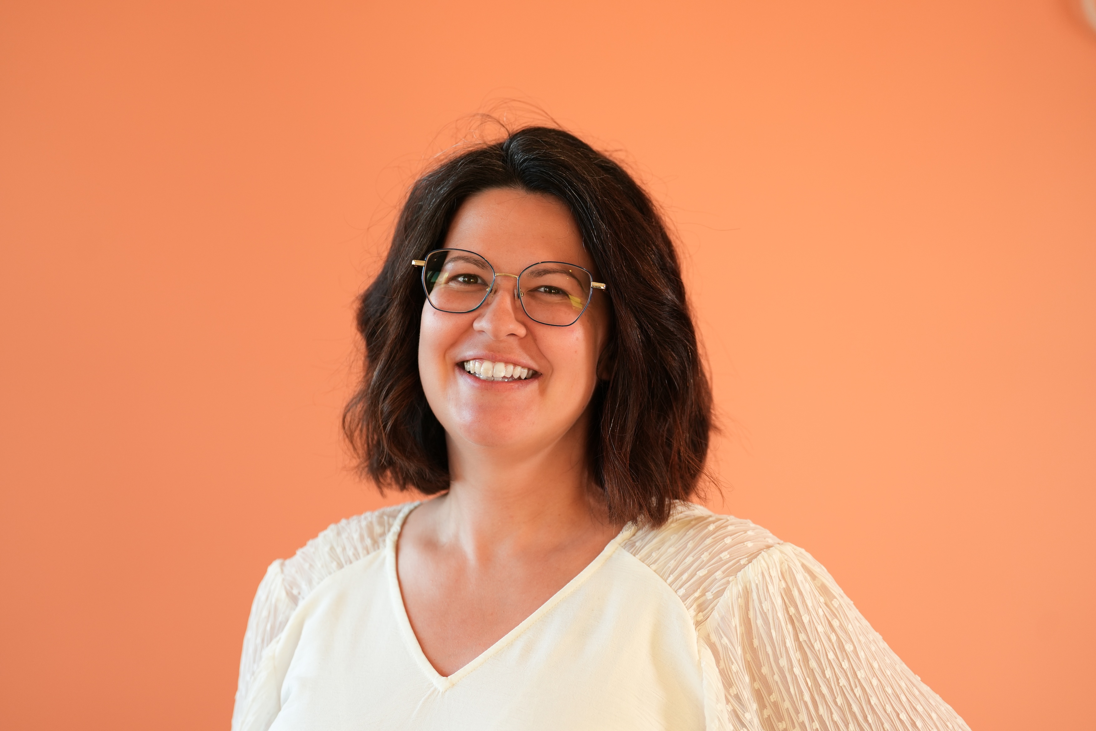 Portrait de Mélanie Batut, sage-femme au cabinet Melysea