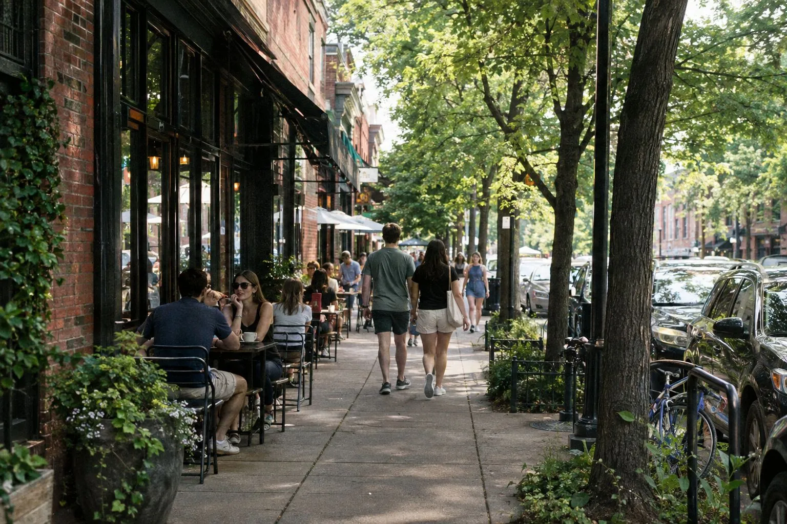 A walkable Atlanta main street