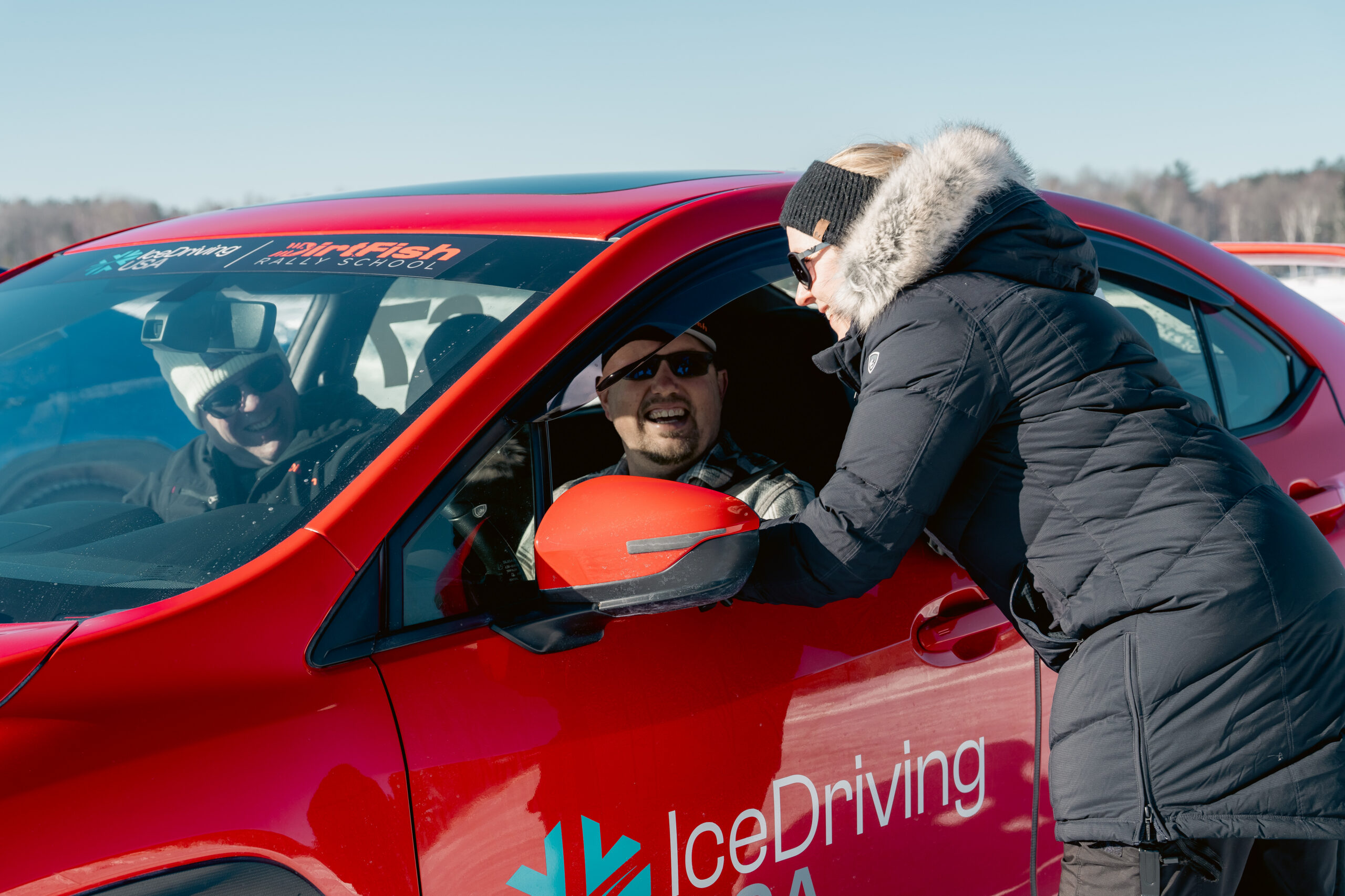 premium ice driving event
