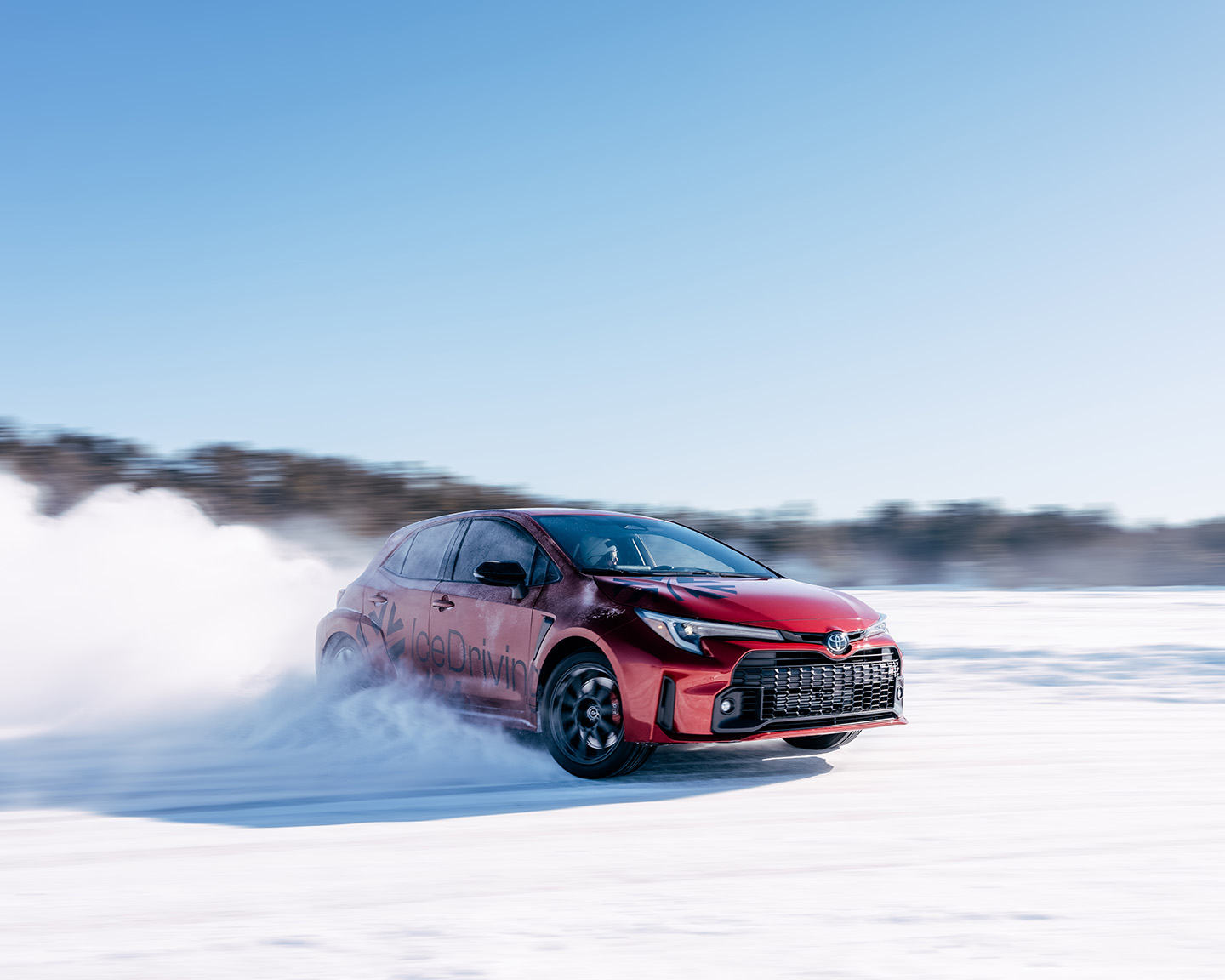 winter driving on ice experience