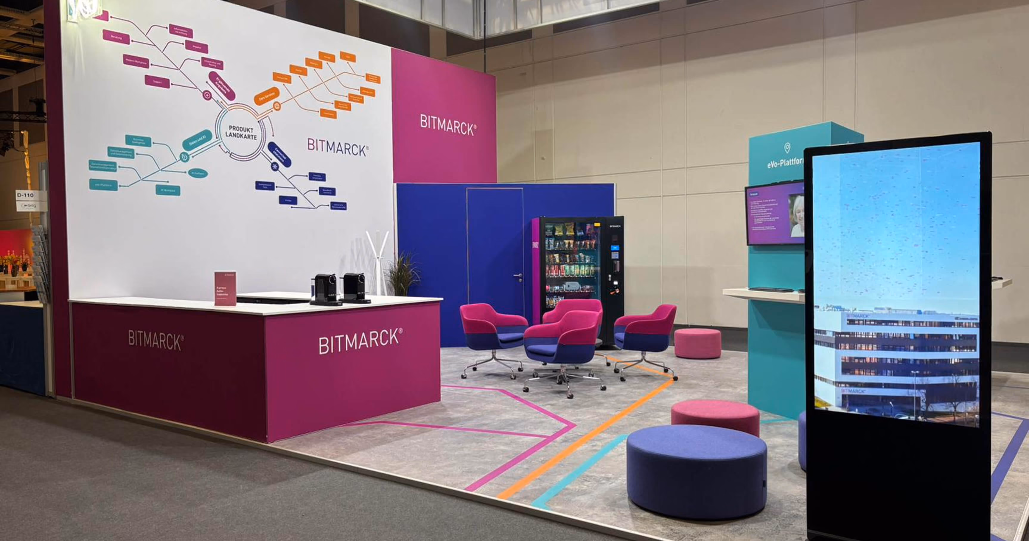 Messestand für BITMARCK