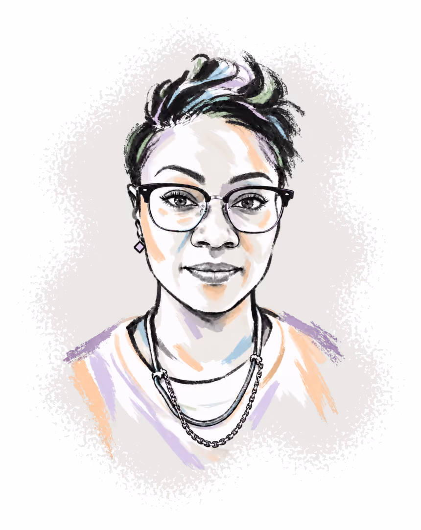 Portrait of Lola Oyelayo-Pearson