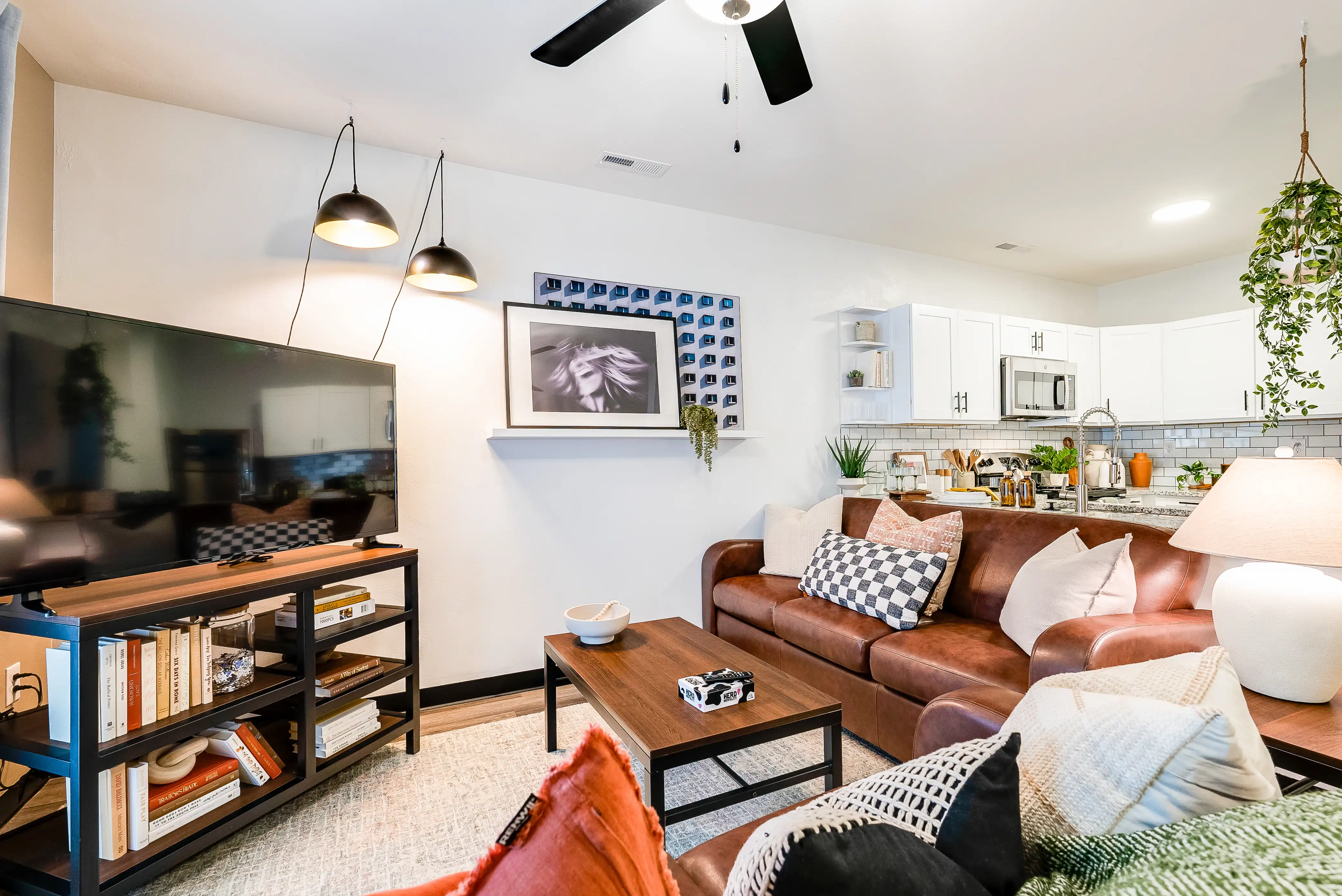 Renovated D1 Premium living room at The Hills Southview
