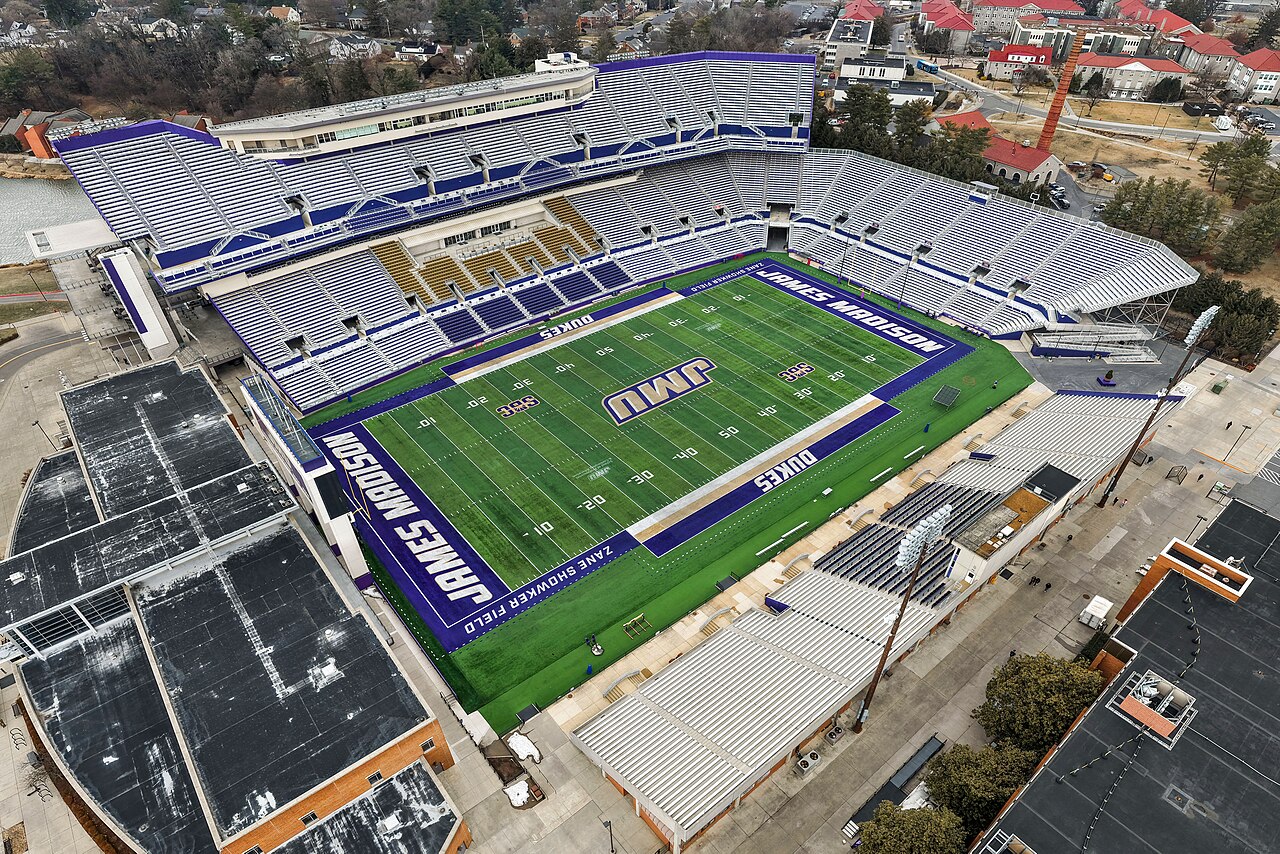 Bridgeforth Stadium at James Madison University