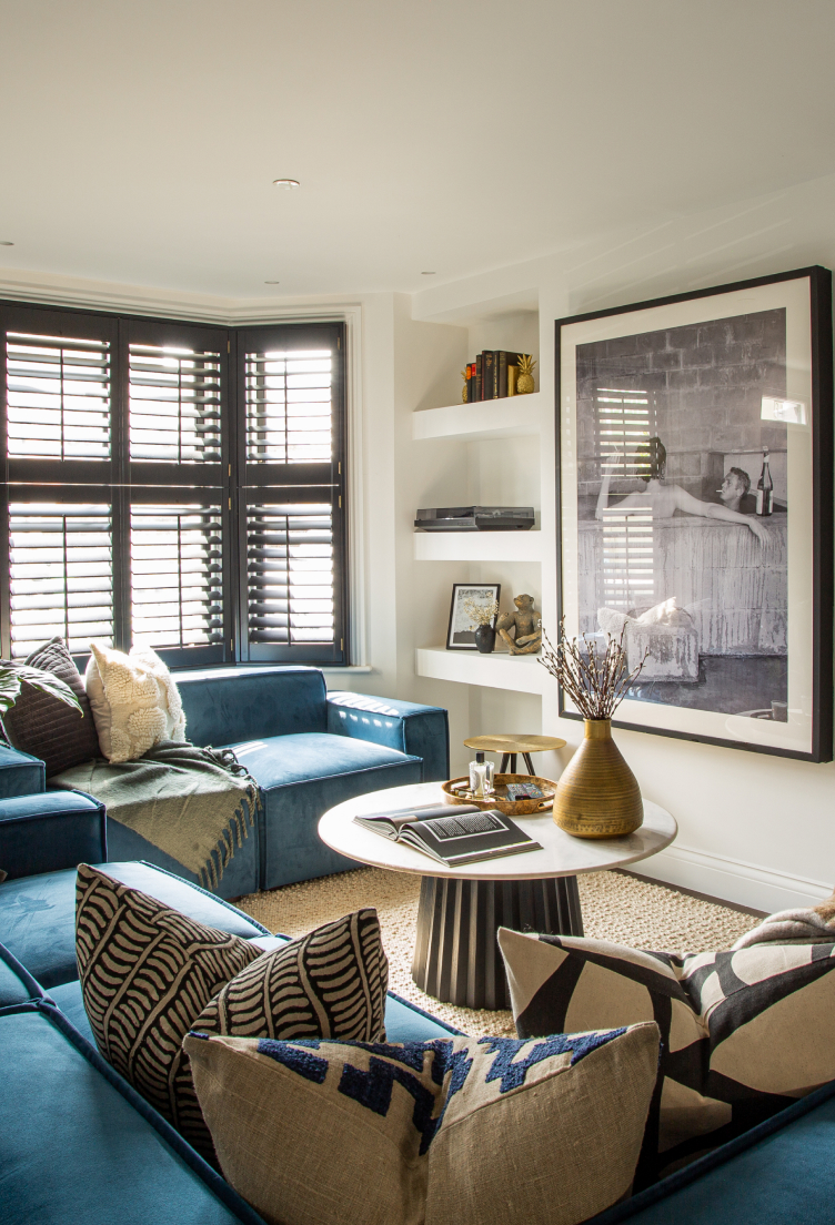 Room after interior design