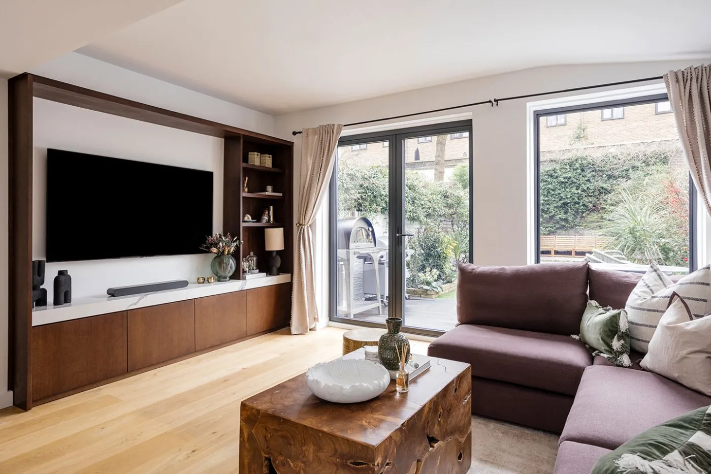 Interior of a short-let home prepared by South West Shared