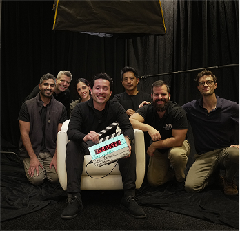 Rescue Media production crew on set