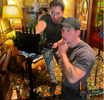 Rescue Media production crew on set