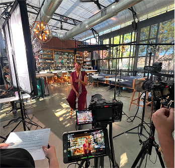 Rescue Media production crew on set