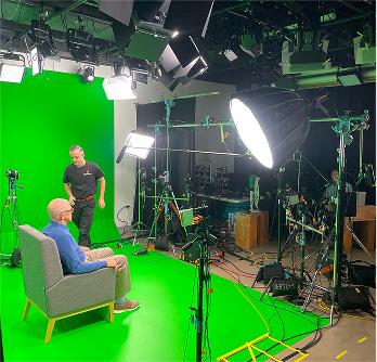 Rescue Media production crew on set