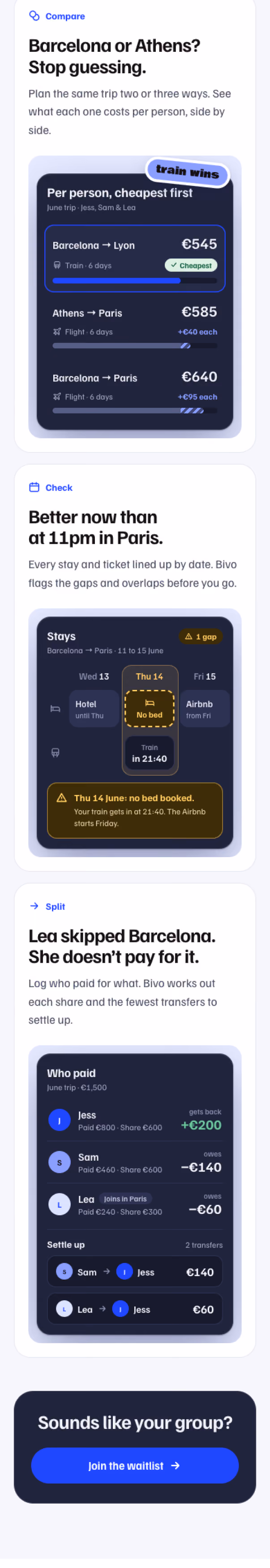 Bivo mobile design