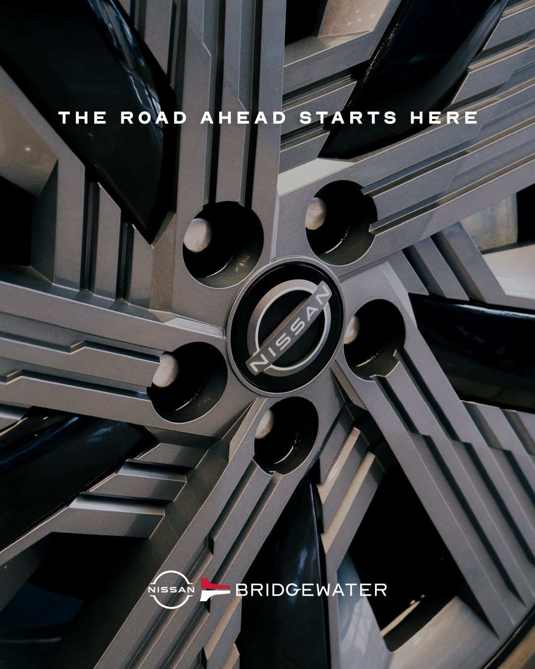 Nissan wheel close up: The road ahead starts here