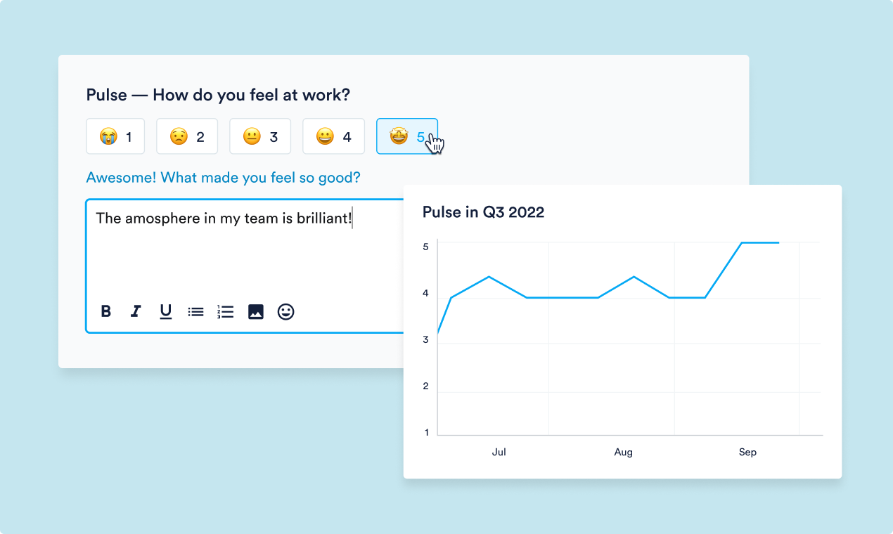 Pulse Surveys in Perdoo