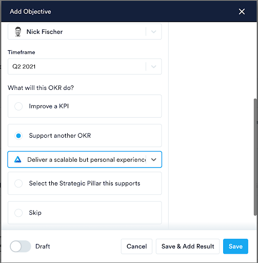 What Can An Okr Align To?