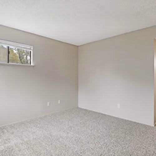 Bedroom with windows