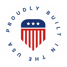 Proudly Built in the USA badge