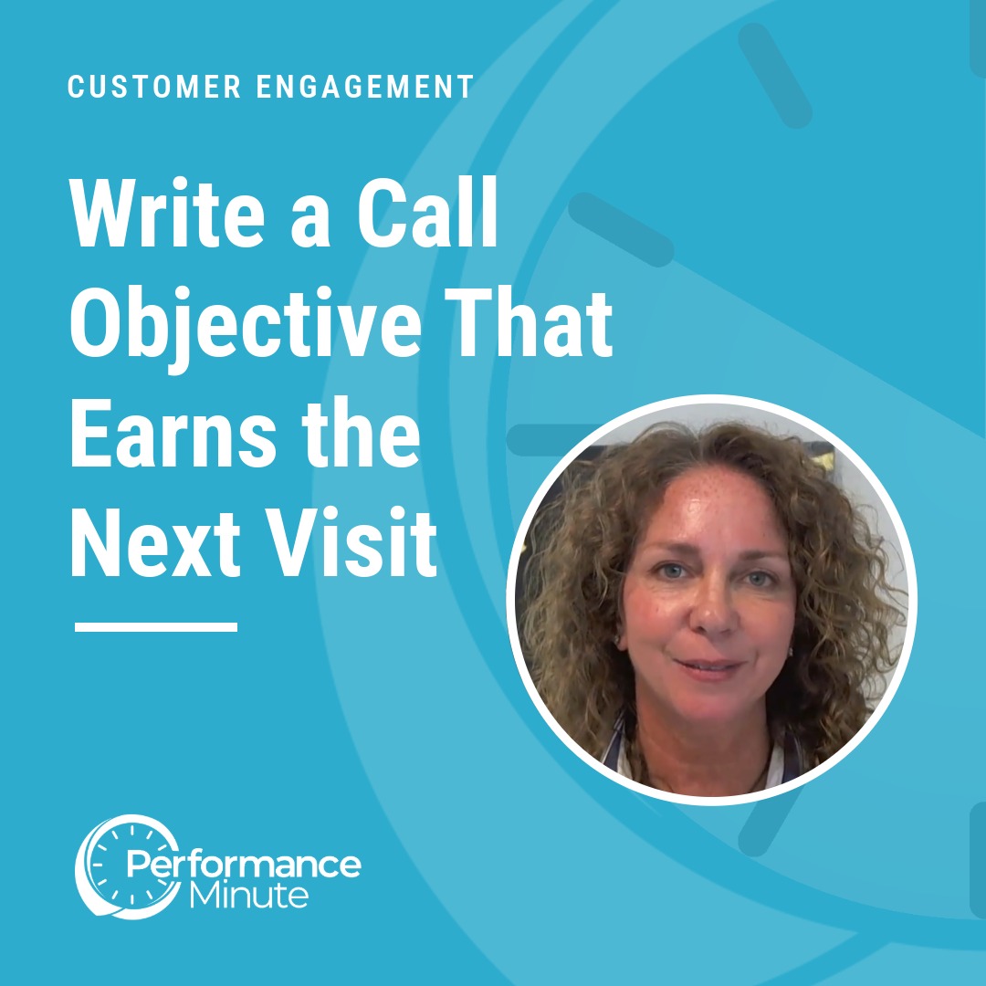 Barb Farley on writing a pharma sales call objective