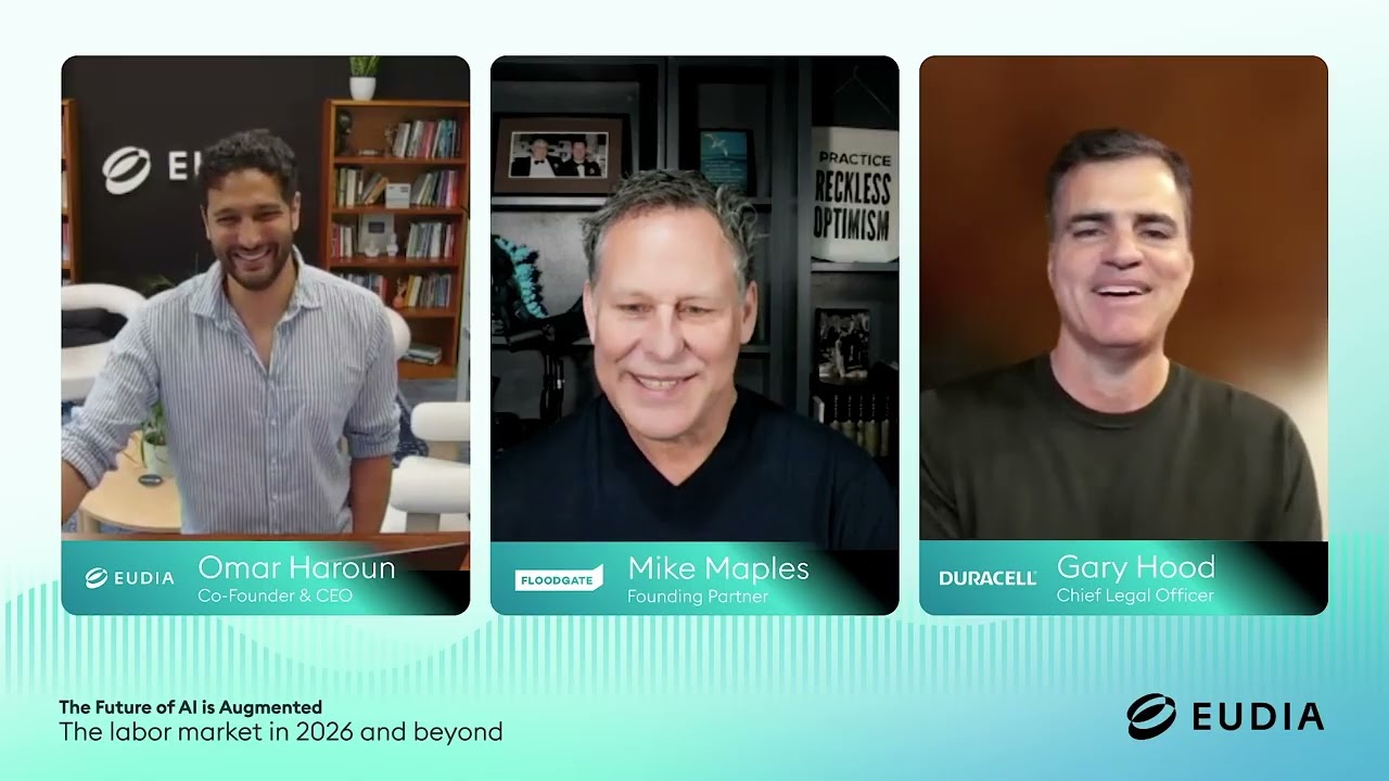 Eudia CEO Omar Haroun and Guest Mike Maples on the Labor Market in 2026 and Beyond