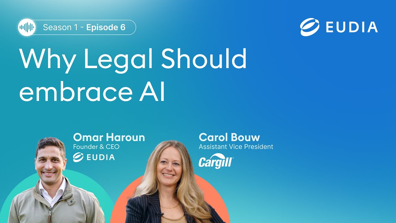 Why Legal Should embrace AI with Carol Bouw