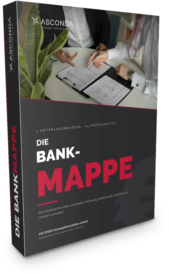 Titelseite des Ratgebers Die Bankmappe von ASCONDA