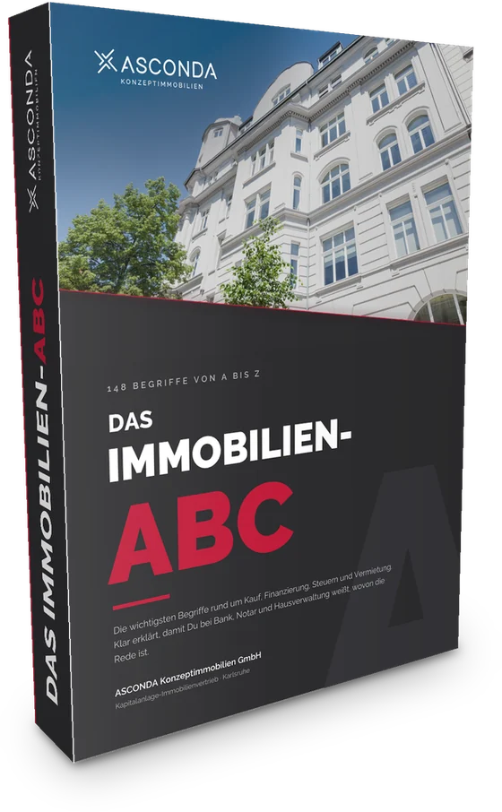 Titelseite des Ratgebers Das Immobilien-ABC von ASCONDA