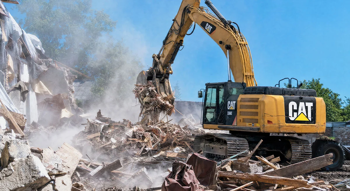 demolition site