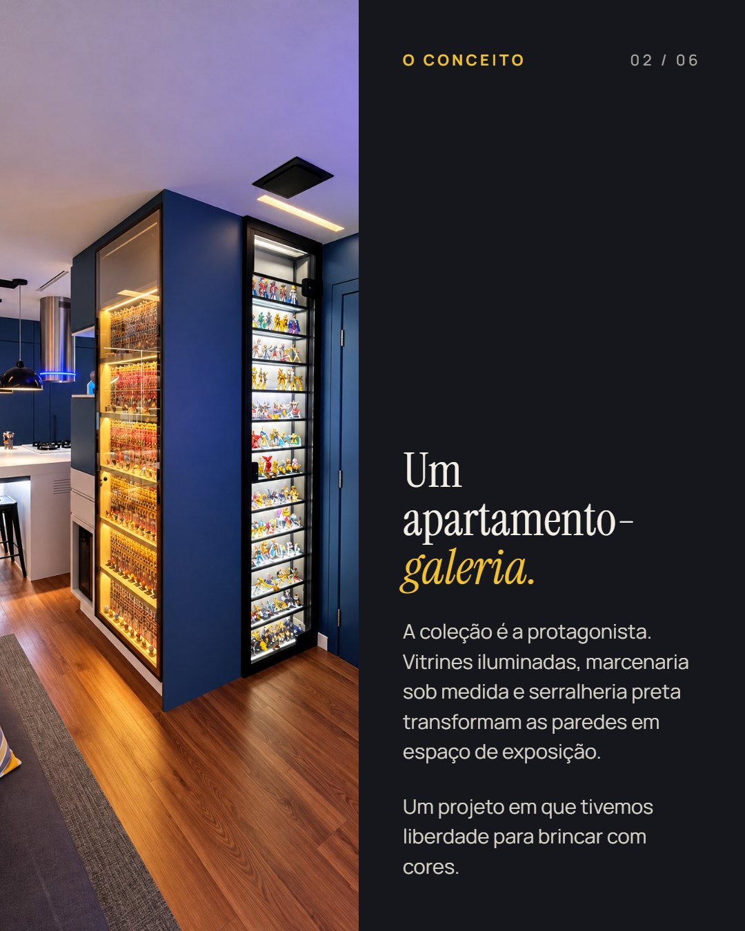 Apartamento do Colecionador – página 2 do Diário de Obra