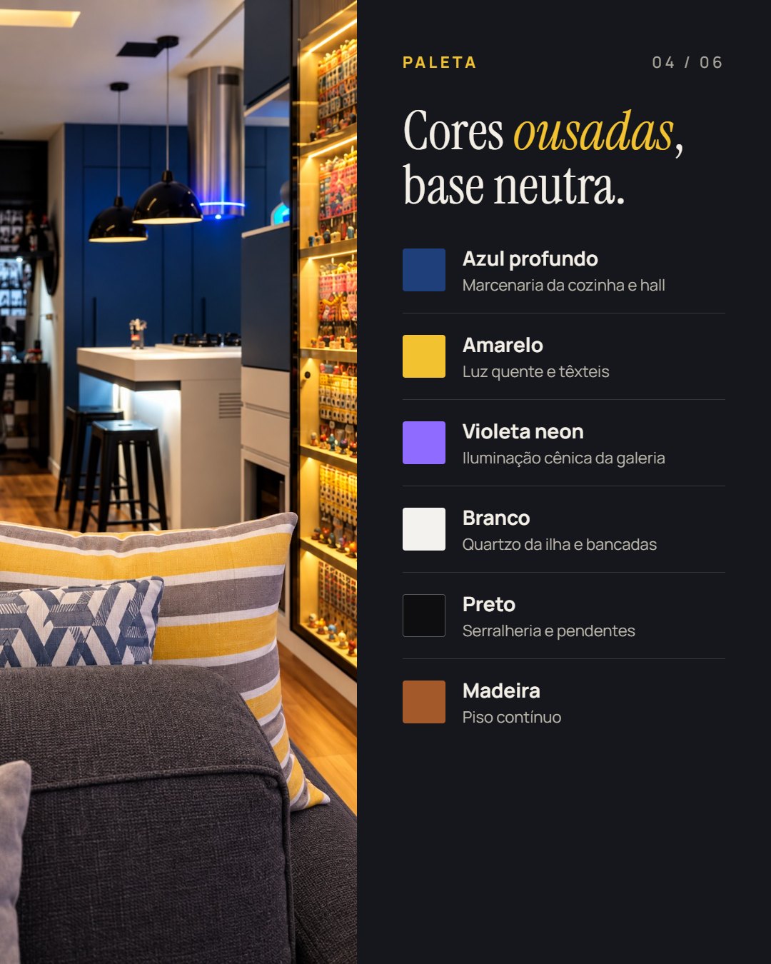 Apartamento do Colecionador – página 4 do Diário de Obra
