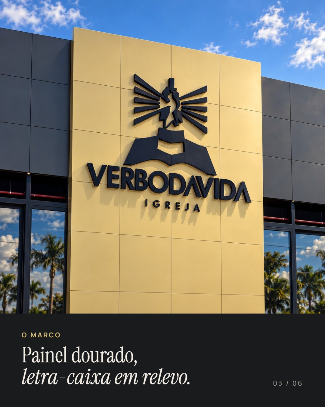 Igreja Verbo da Vida – página 3 do Diário de Obra