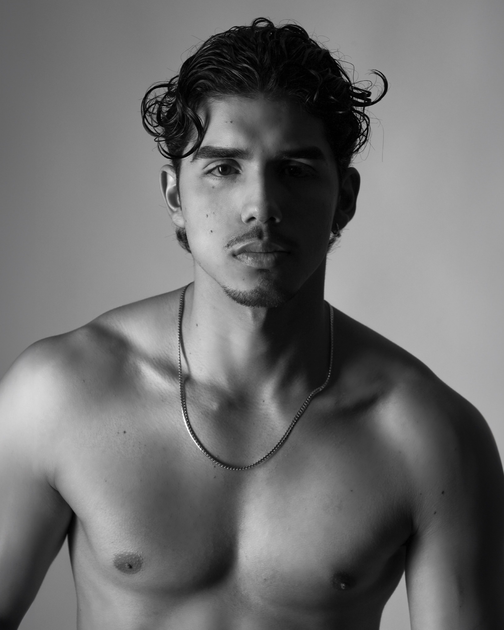 Retrato en blanco y negro