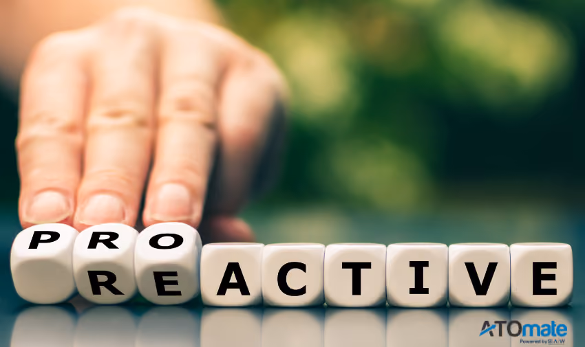 Be a proactive accounting practice