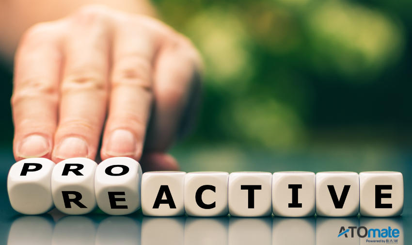 Be a proactive accounting practice