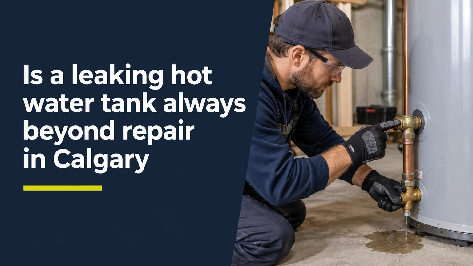 Is A Leaking Hot Water Tank Always Beyond Repair In Calgary?