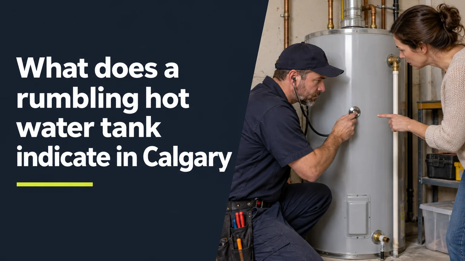 What Does A Rumbling Hot Water Tank Indicate In Calgary?