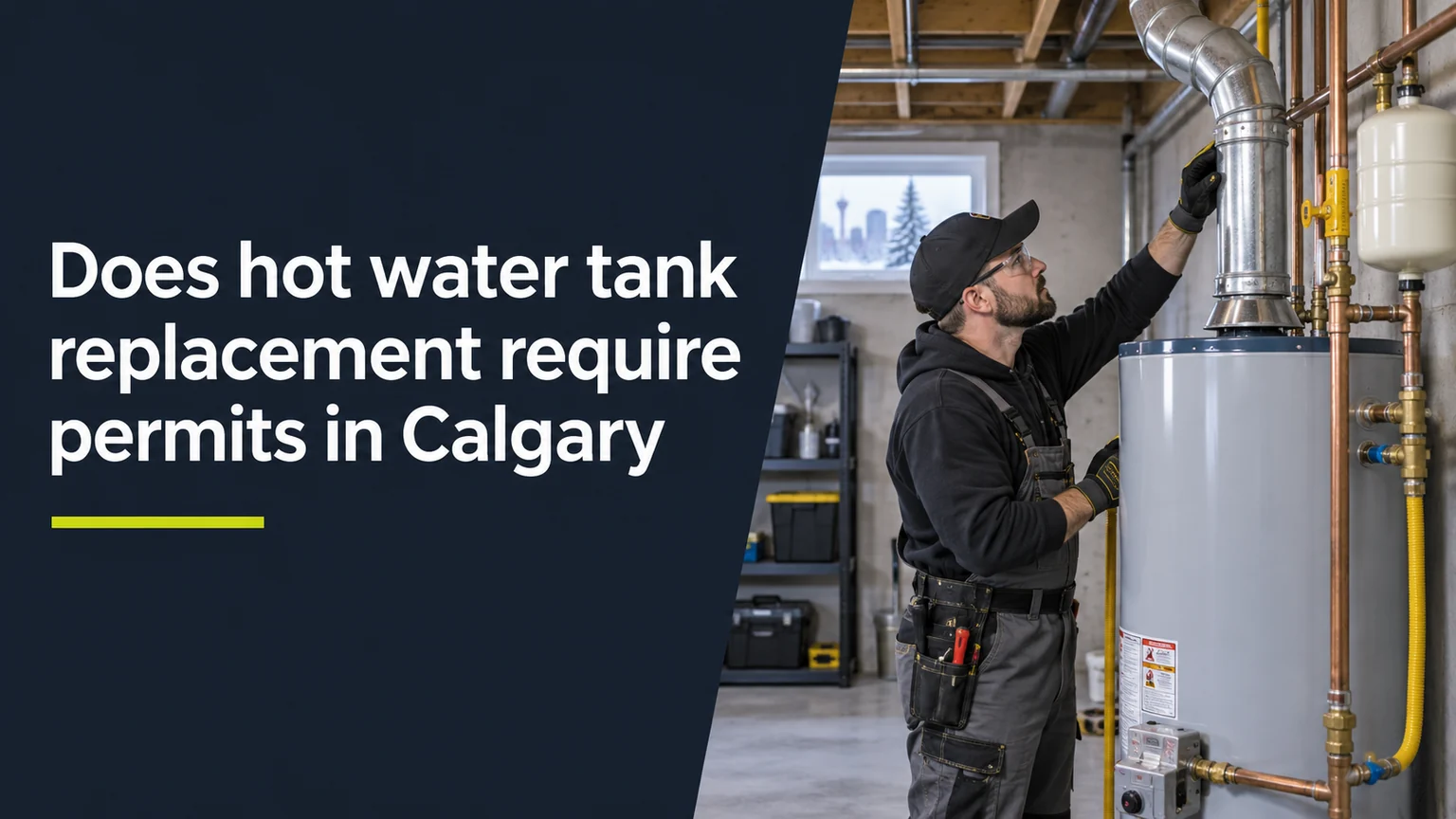 Does Hot Water Tank Replacement Require Permits In Calgary?
