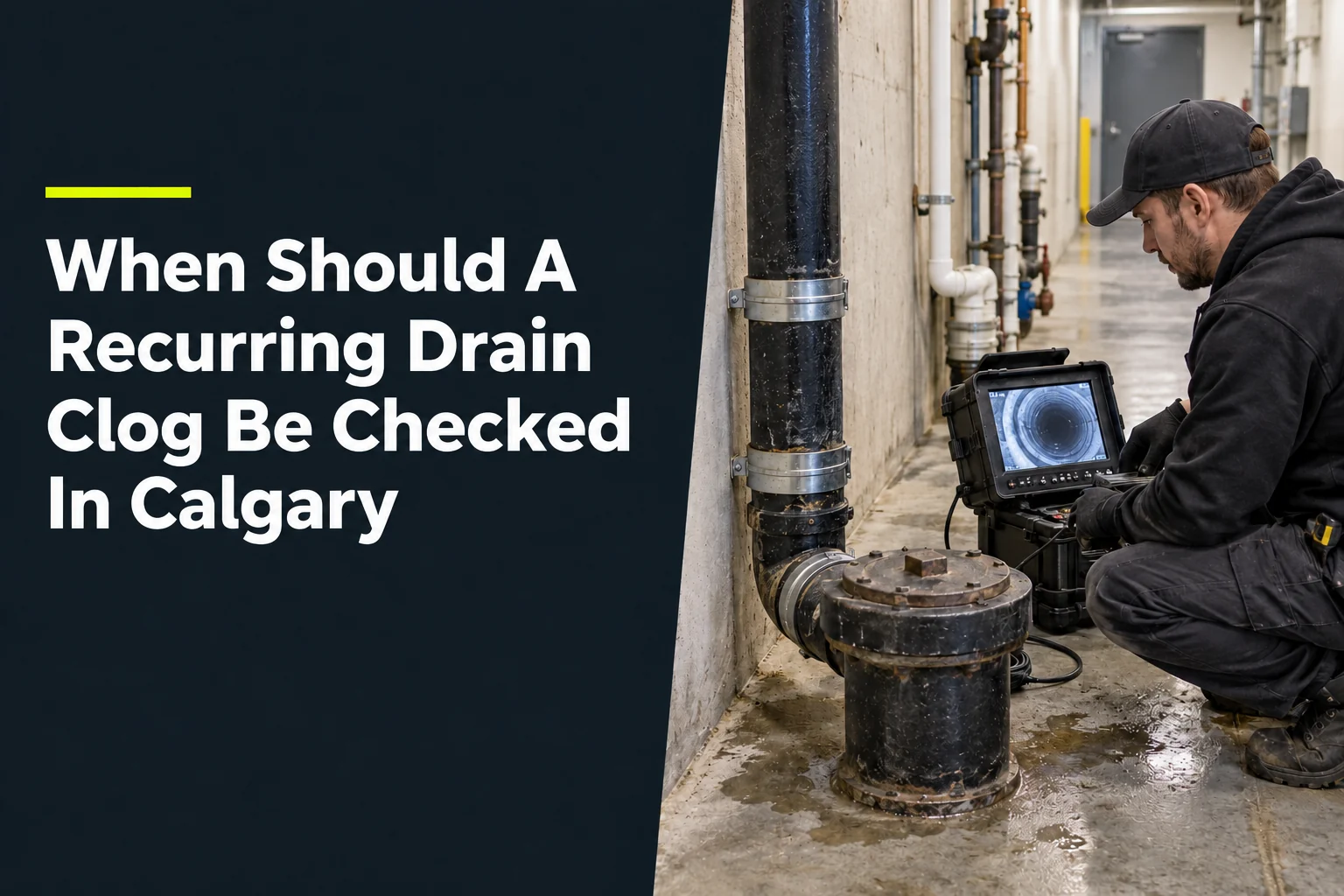 When Should A Recurring Drain Clog Be Checked In Calgary?