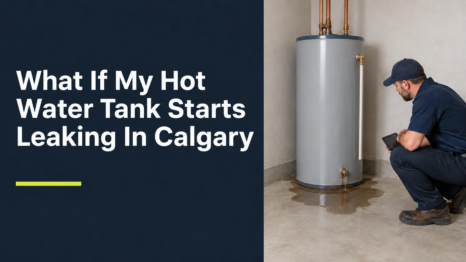 What If My Hot Water Tank Starts Leaking In Calgary?