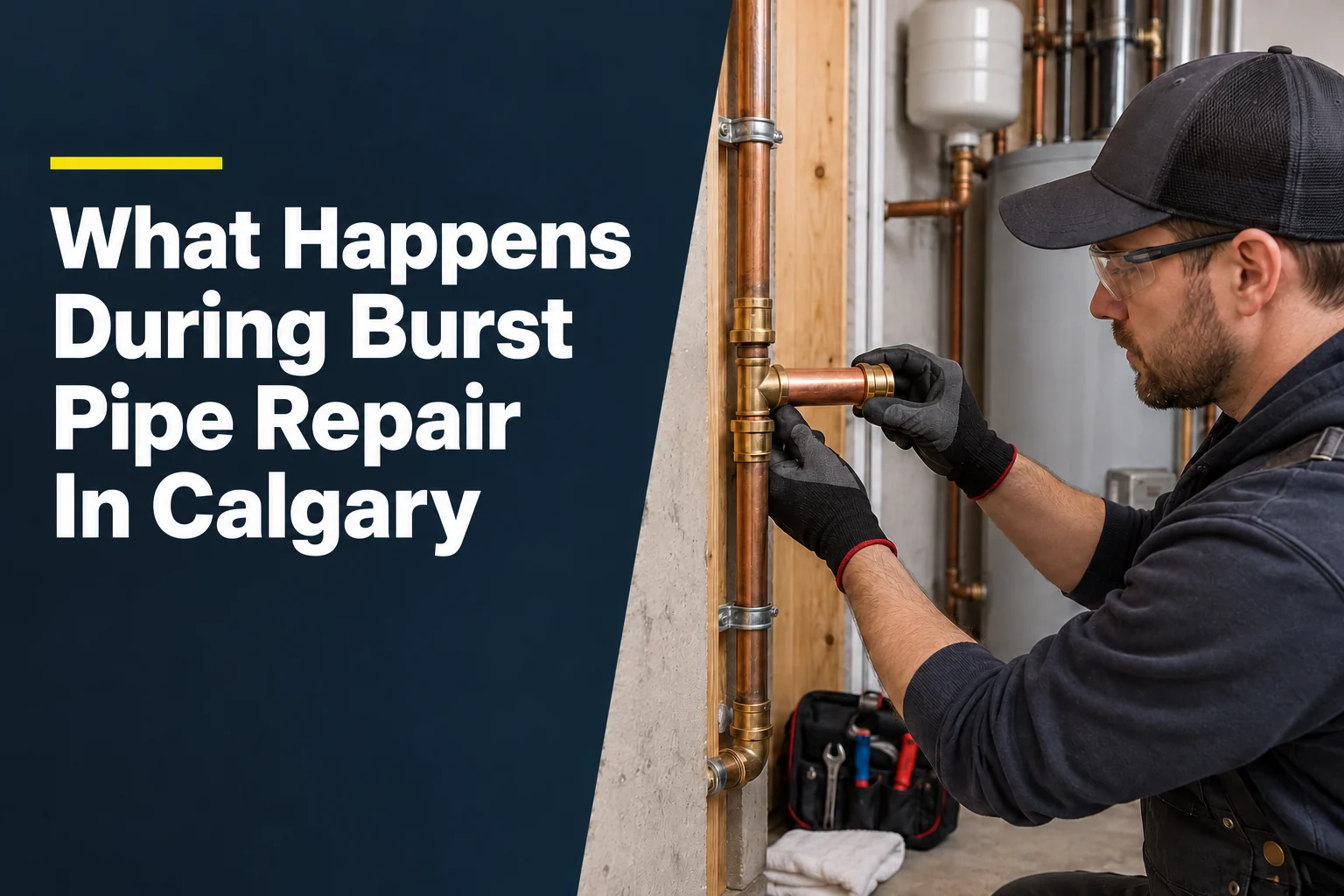 What Happens During Burst Pipe Repair In Calgary?