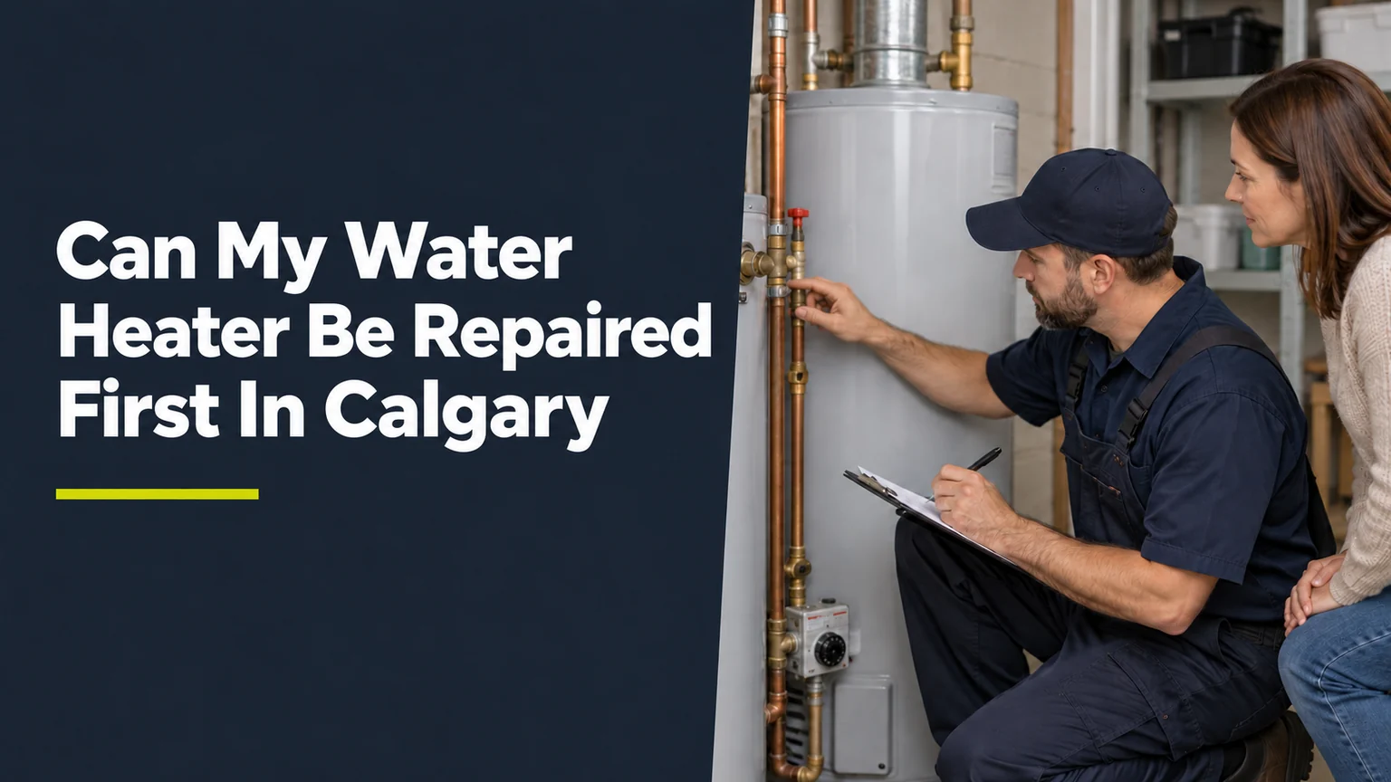 Can My Water Heater Be Repaired First In Calgary?