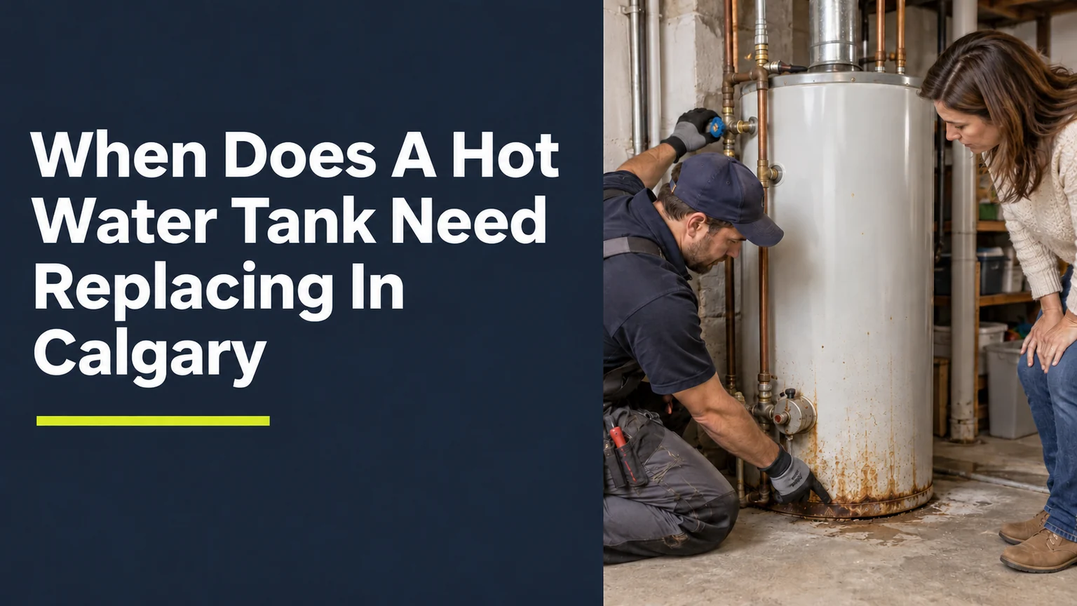 When Does A Hot Water Tank Need Replacing In Calgary?